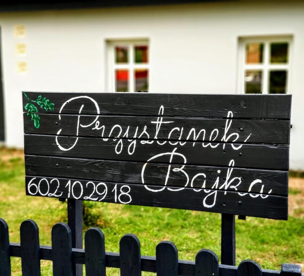 Вилла Przystanek Bajka W Puszczy Zielonce Dabrowka Koscielna Экстерьер фото